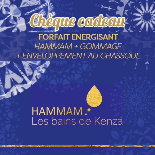 forfait energisant hammam gommage enveloppement les bains de kenza creteil